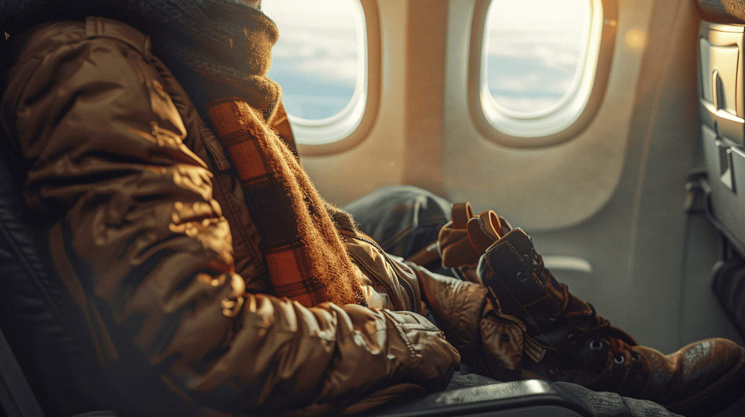 12 Cringeworthy Travel Habits That Make Everyone Secretly Hate You 11 Wear Your Bulkiest Items on the Plane 1