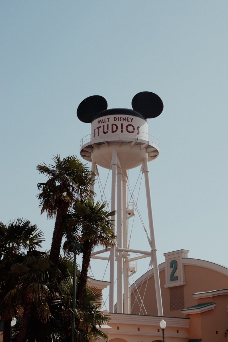 TripAdvisor's Theme Park Rankings Are So Bad They're Actually Hilarious 12 a water tower with a mickey mouse sign on top of it