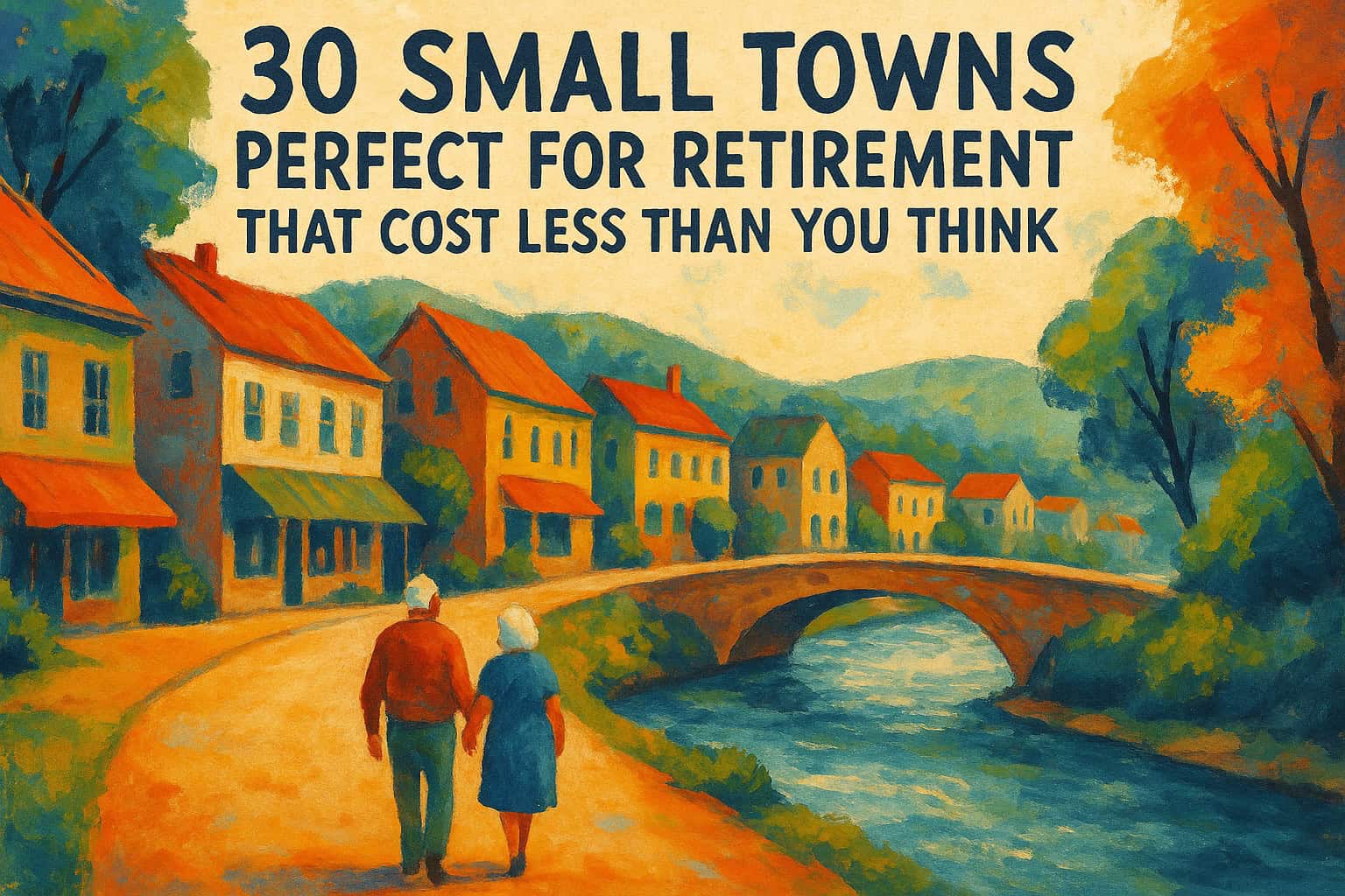30 Small Towns Perfect for Retirement That Cost Less Than You Think