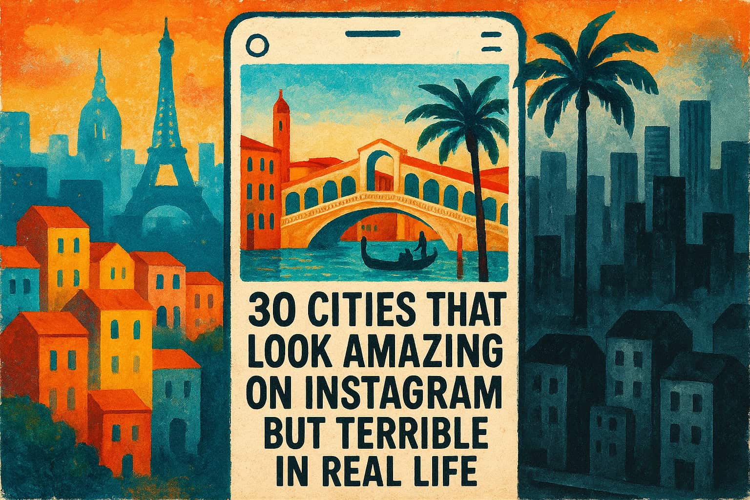 30 Cities That Look Amazing on Instagram But Terrible in Real Life