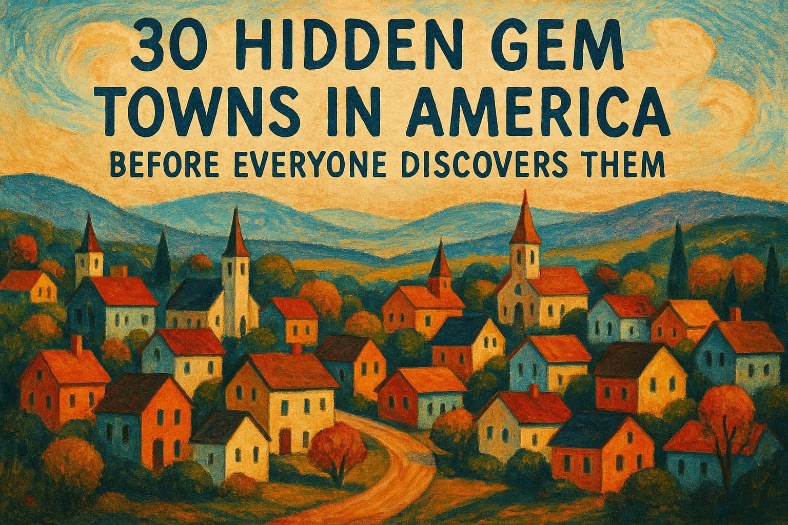 30 Hidden Gem Towns in America Before Everyone Discovers Them