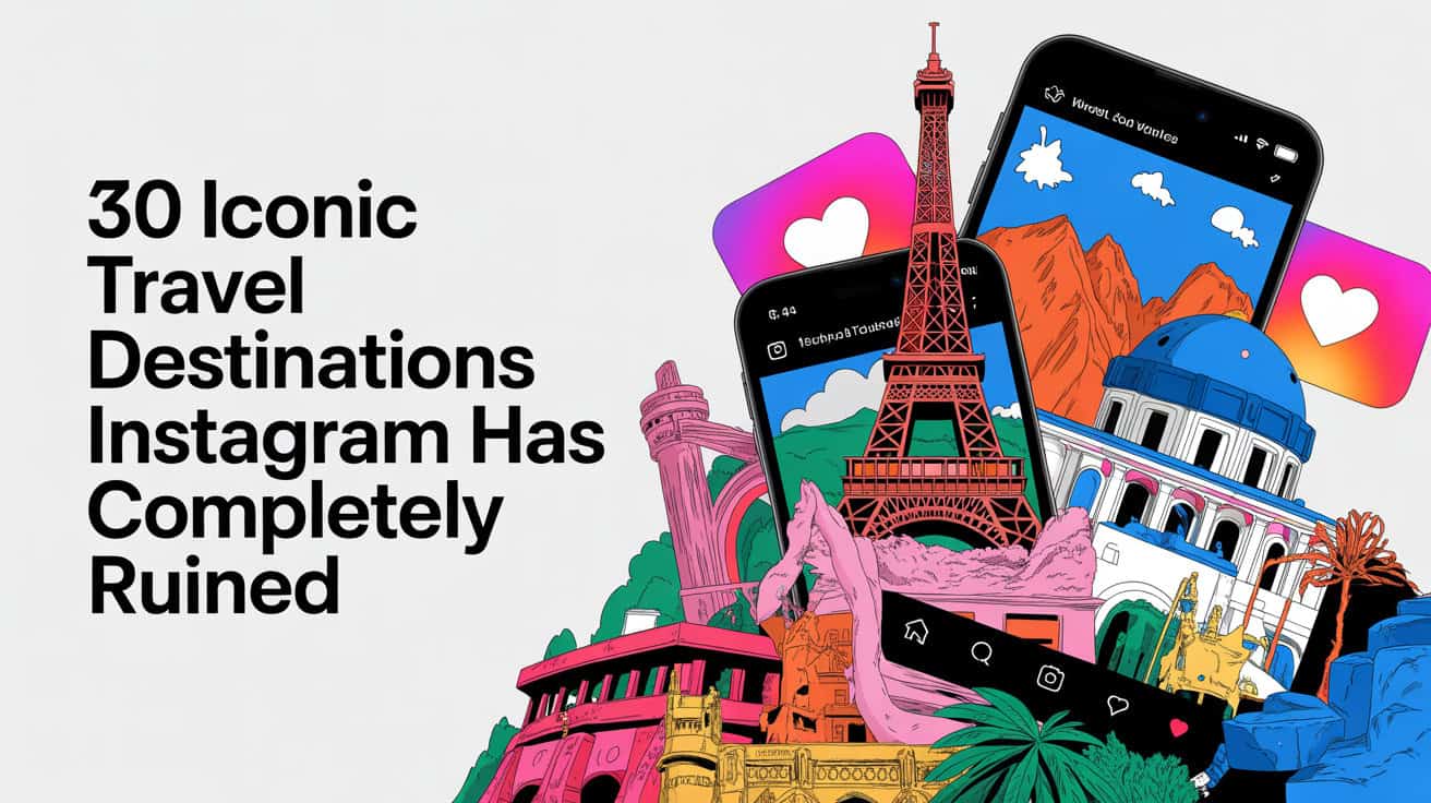 30 Iconic Travel Destinations Instagram Has Completely Ruined