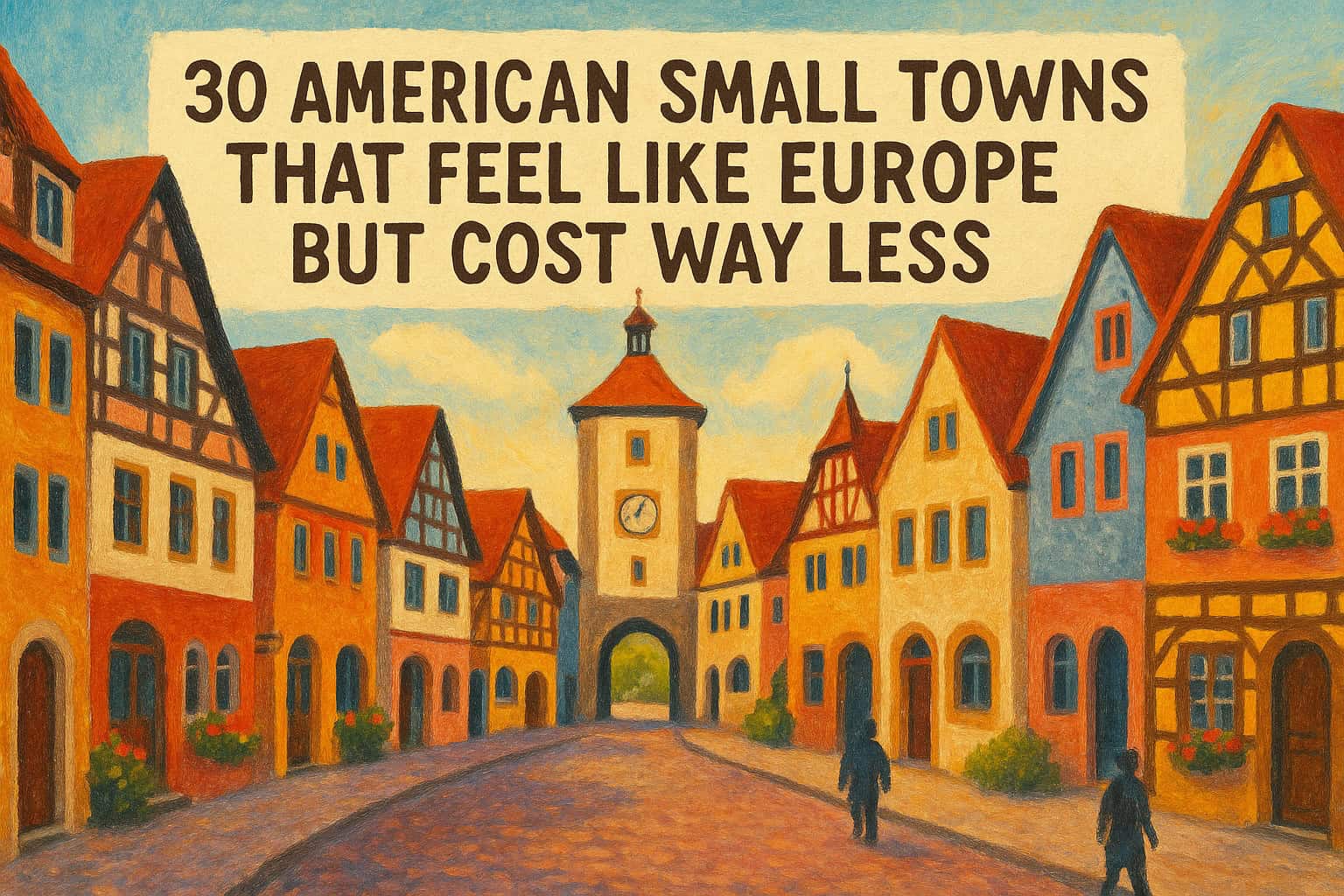30 American Small Towns That Feel Like Europe But Cost Way Less