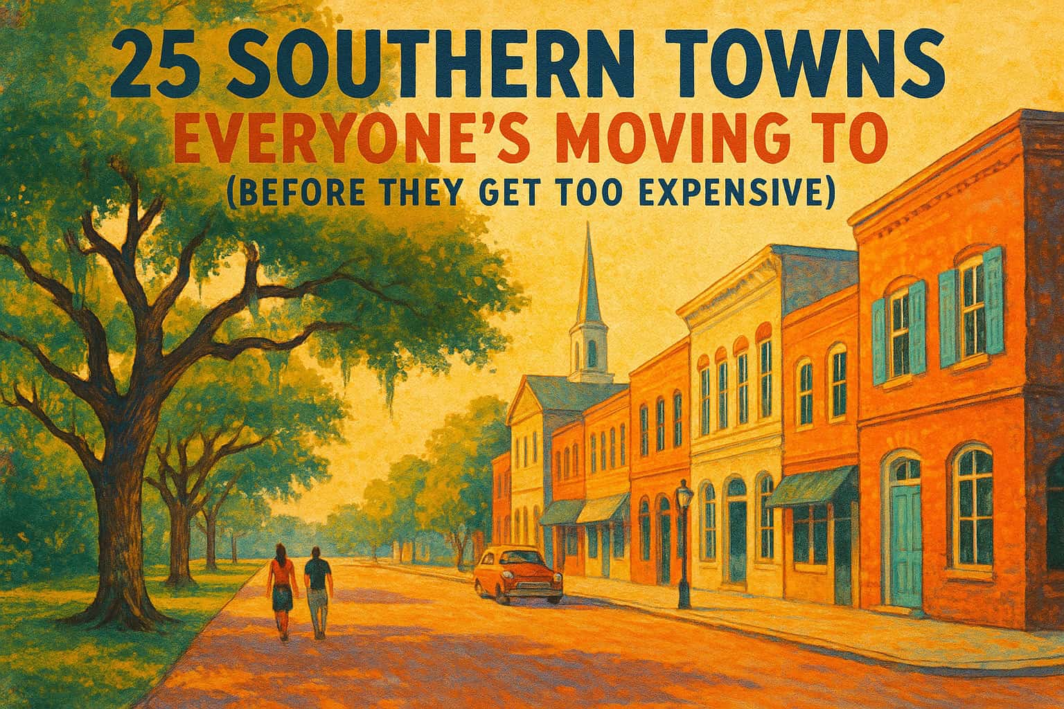 25 Southern Towns Everyone’s Moving To (Before They Get Too Expensive)