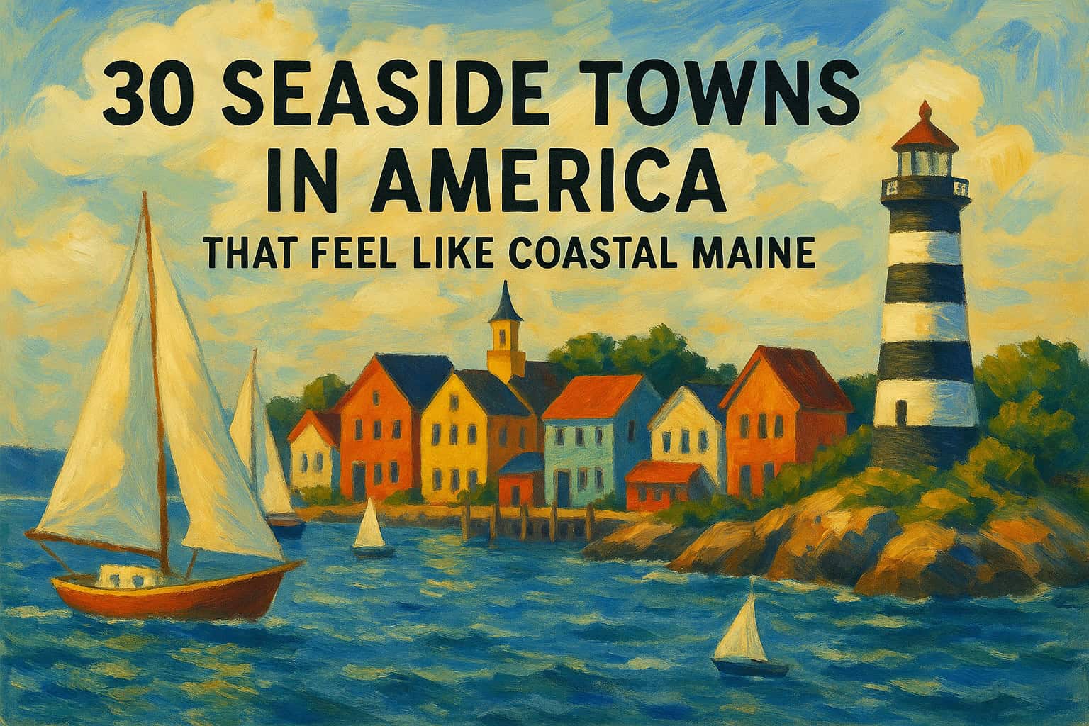 30 Seaside Towns in America That Feel Like Coastal Maine