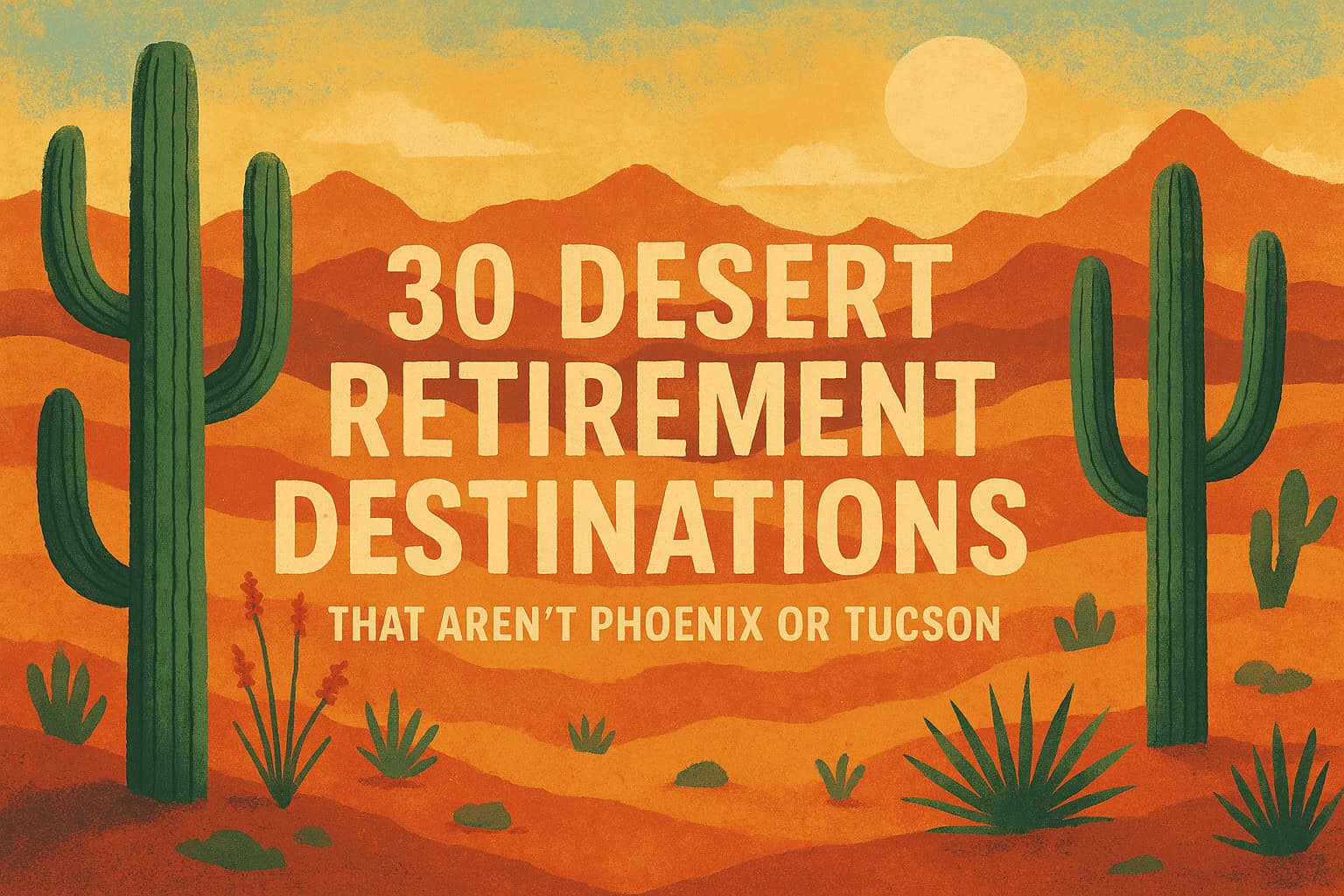 30 Desert Retirement Destinations That Aren’t Phoenix or Tucson