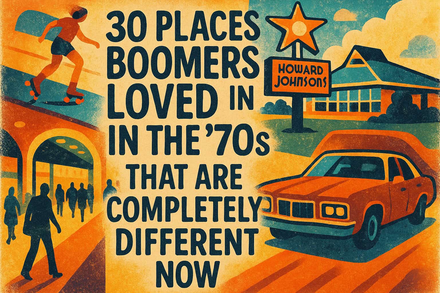 30 Places Boomers Loved in the ’70s That Are Completely Different Now