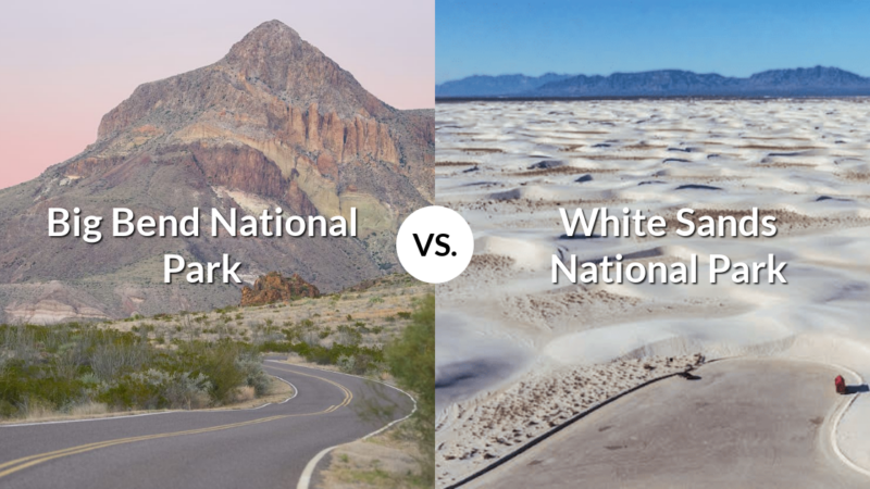 Big Bend National Park vs White Sands National Park