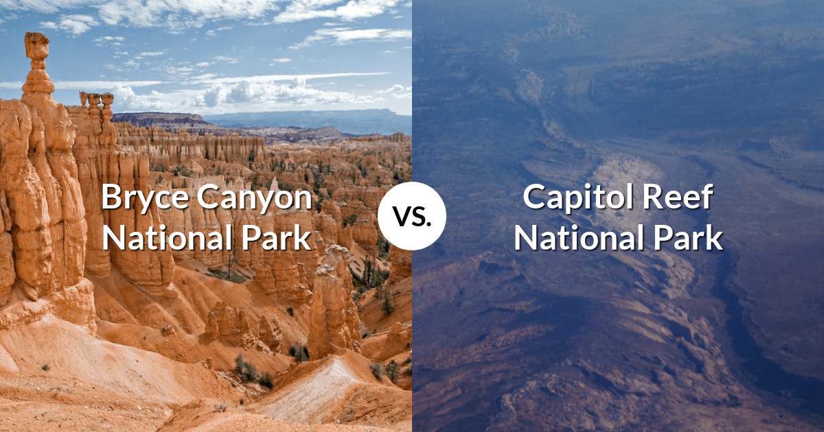 Bryce Canyon National Park vs Capitol Reef National Park