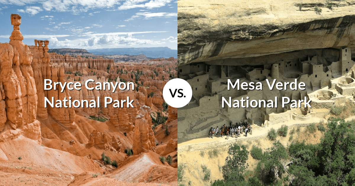 Bryce Canyon National Park vs Mesa Verde National Park