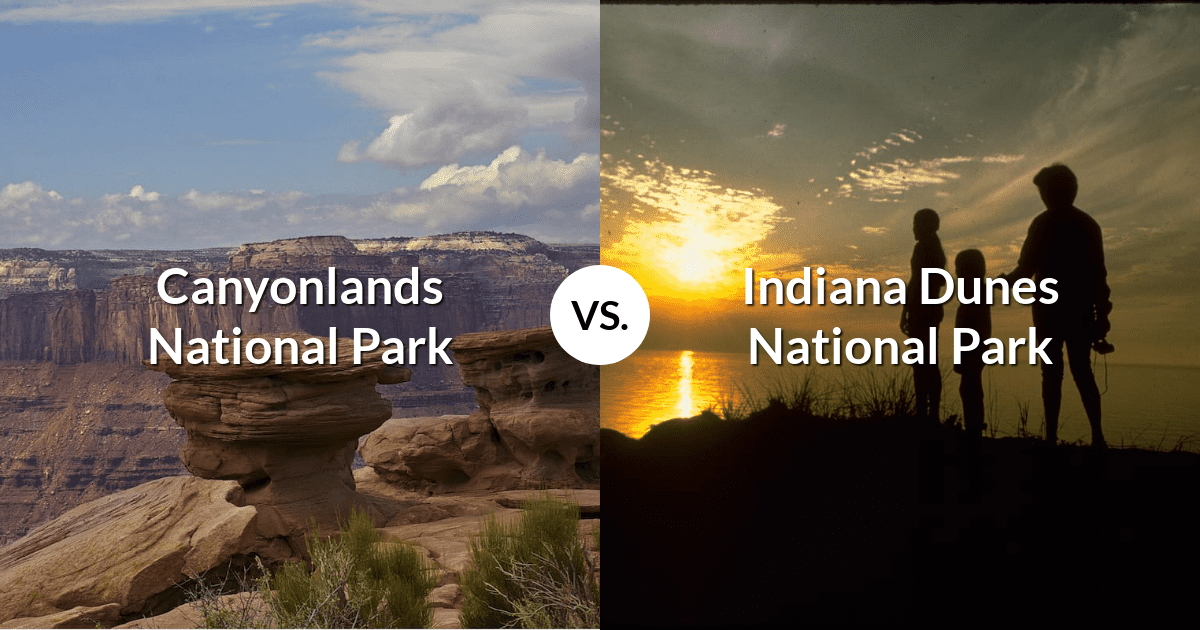 Canyonlands National Park vs Indiana Dunes National Park
