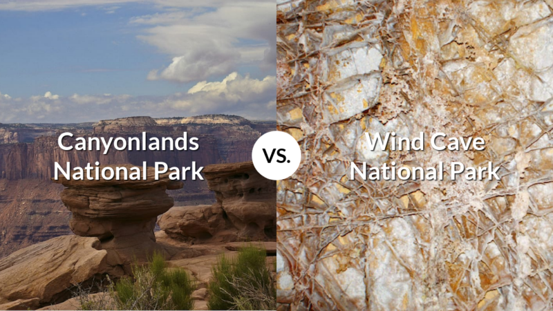 Canyonlands National Park vs Wind Cave National Park