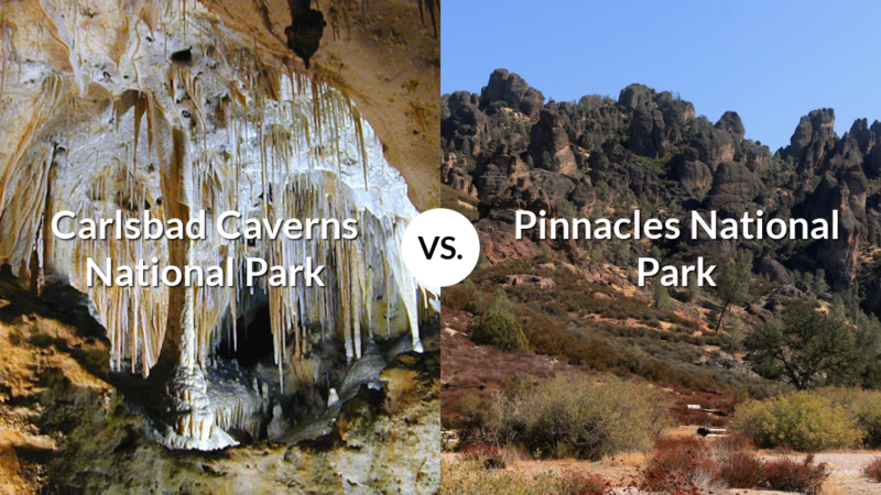 Carlsbad Caverns National Park vs Pinnacles National Park