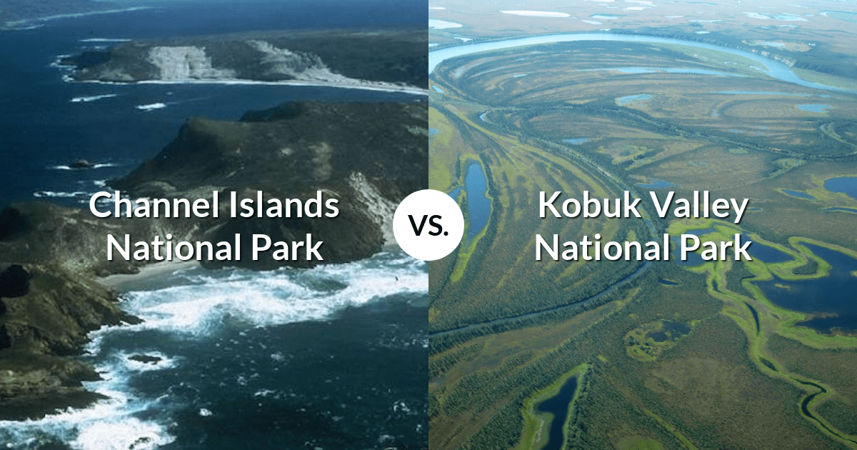 Channel Islands National Park vs Kobuk Valley National Park
