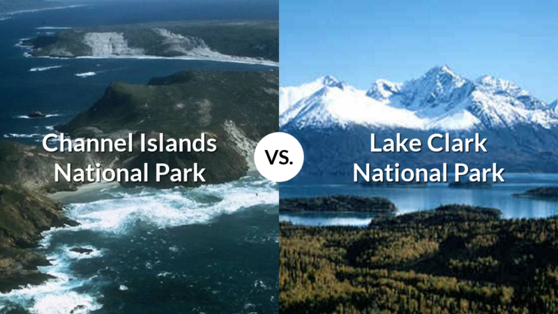 Channel Islands National Park vs Lake Clark National Park & Preserve