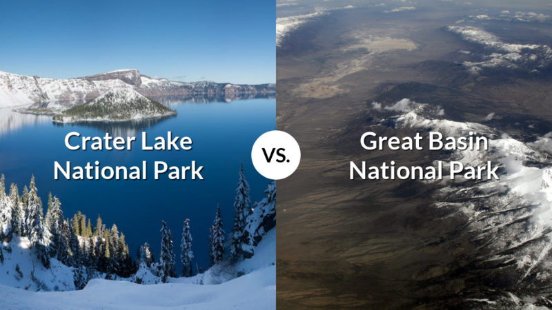 Crater Lake National Park vs Great Basin National Park