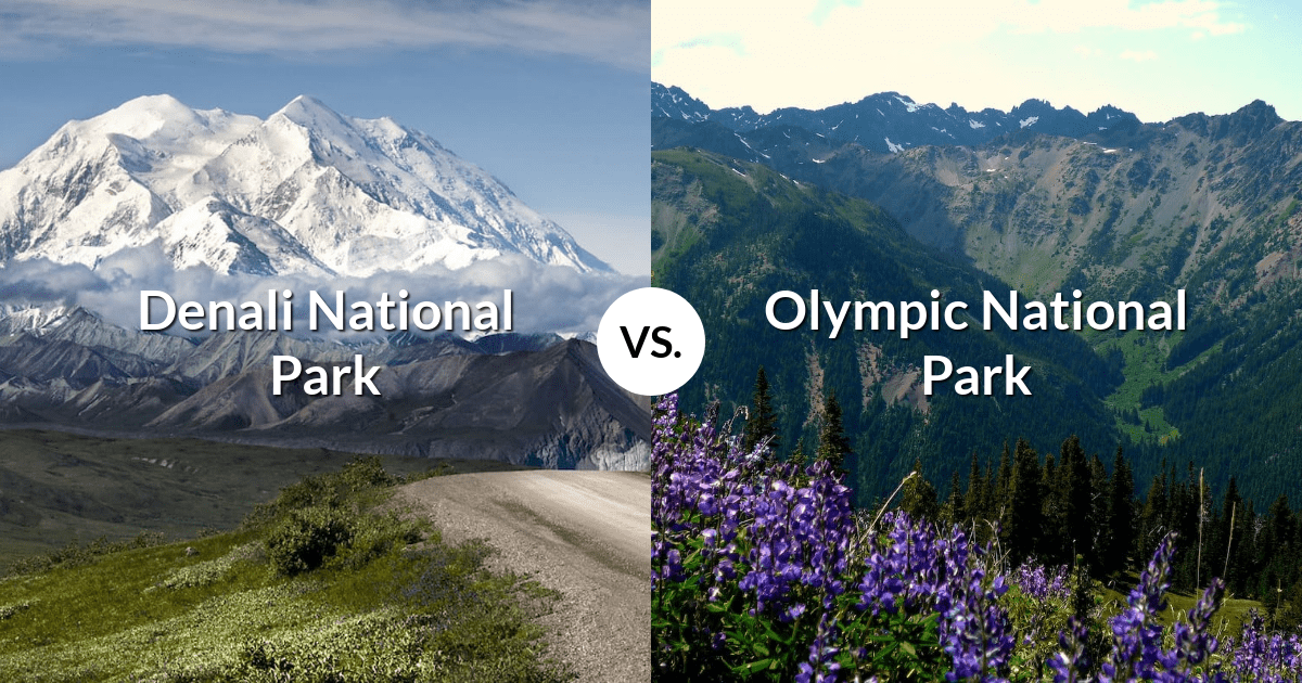 Denali National Park & Preserve vs Olympic National Park