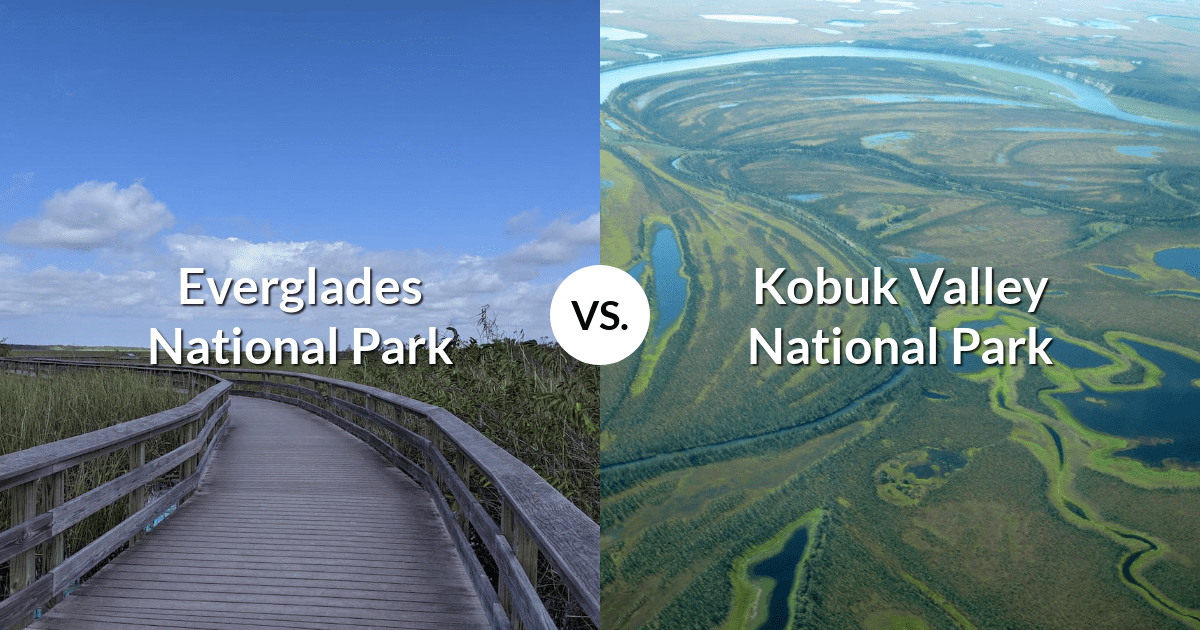 Everglades National Park vs Kobuk Valley National Park