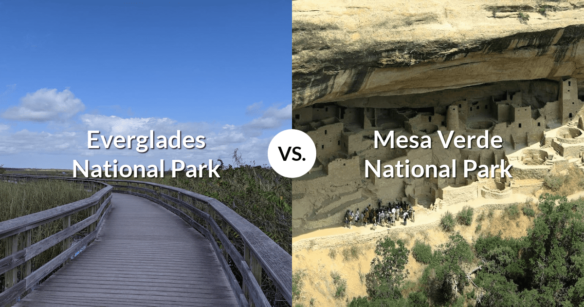 Everglades National Park vs Mesa Verde National Park