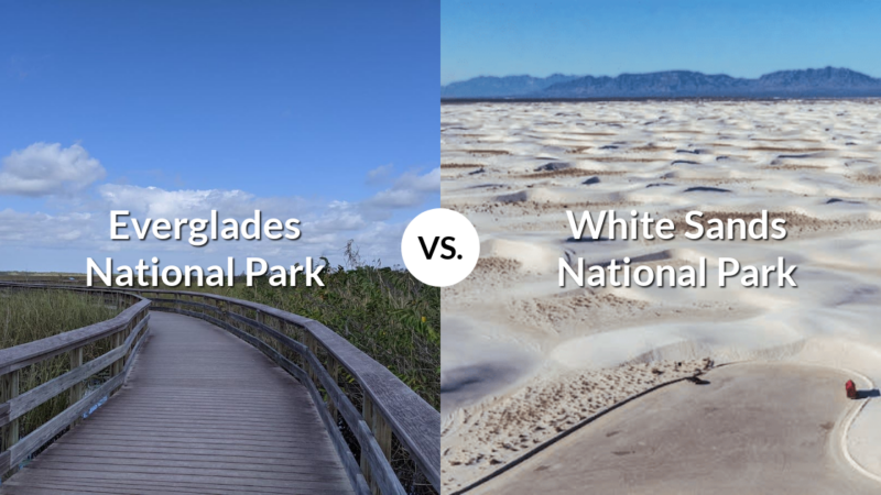 Everglades National Park vs White Sands National Park
