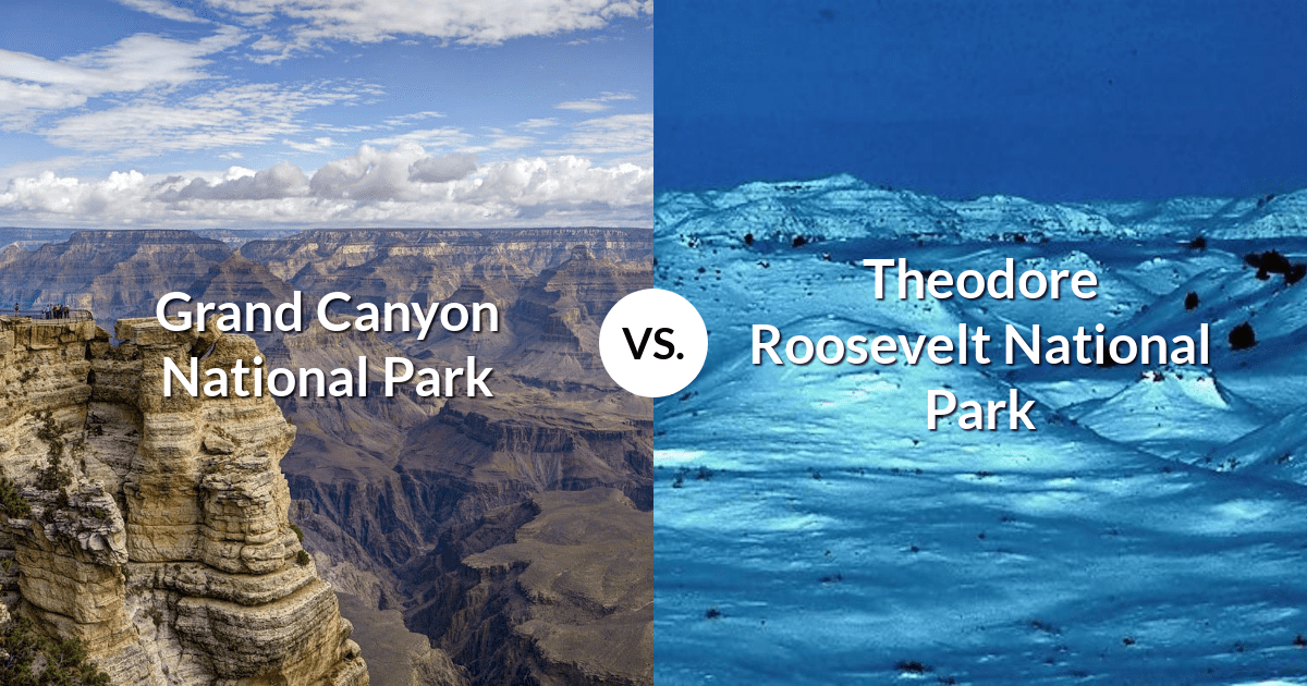 Grand Canyon National Park vs Theodore Roosevelt National Park