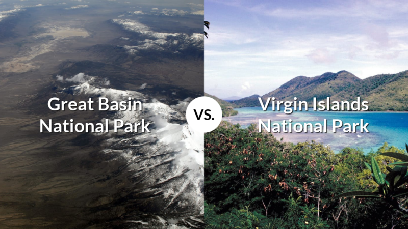 Great Basin National Park vs Virgin Islands National Park