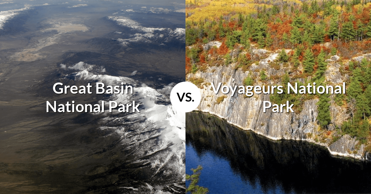 Great Basin National Park vs Voyageurs National Park