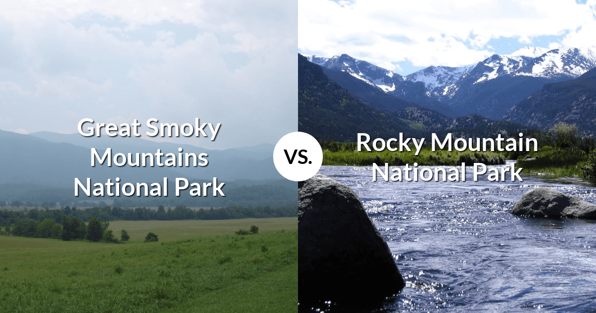 Great Smoky Mountains National Park vs Rocky Mountain National Park