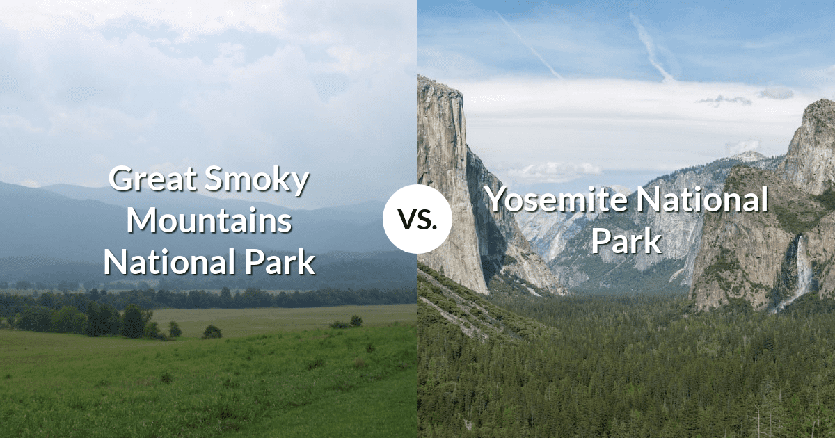 Great Smoky Mountains National Park vs Yosemite National Park