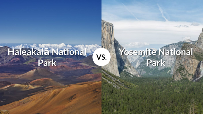 Haleakalā National Park vs Yosemite National Park