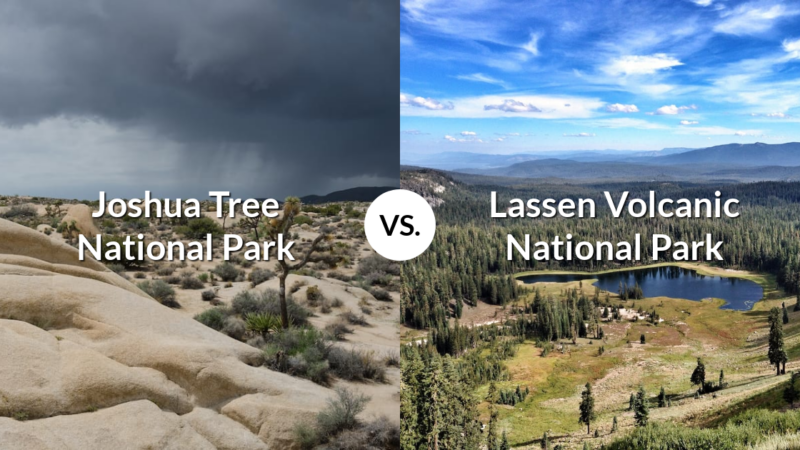 Joshua Tree National Park vs Lassen Volcanic National Park
