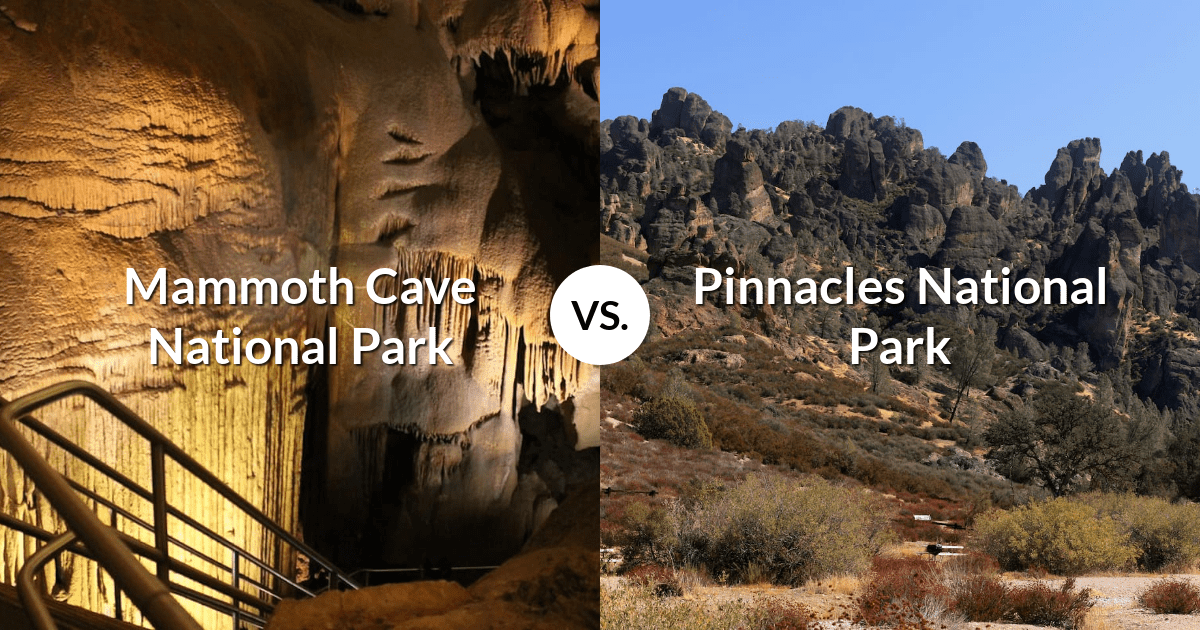 Mammoth Cave National Park vs Pinnacles National Park
