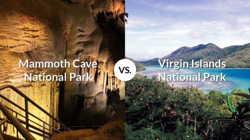 Mammoth Cave National Park vs Virgin Islands National Park