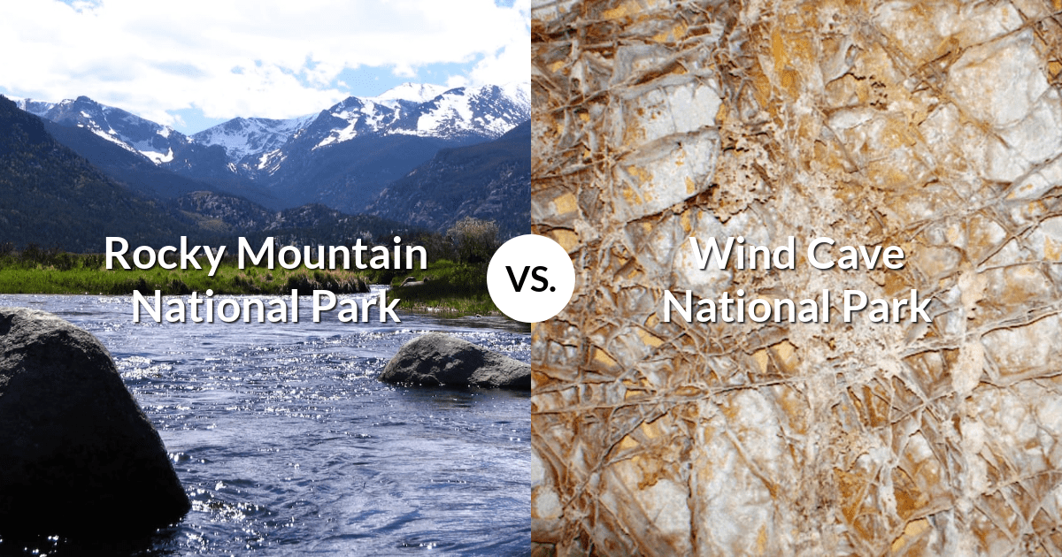 Rocky Mountain National Park vs Wind Cave National Park