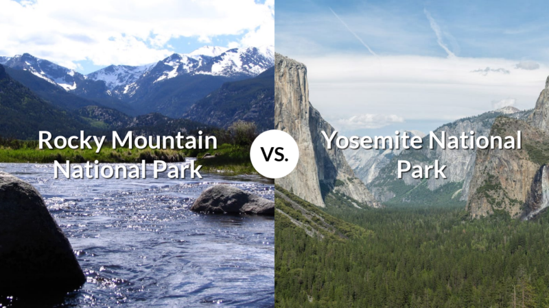 Rocky Mountain National Park vs Yosemite National Park