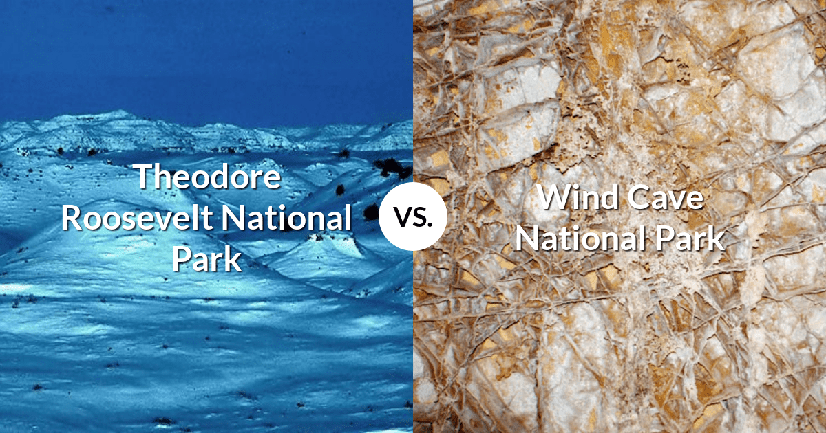 Theodore Roosevelt National Park vs Wind Cave National Park